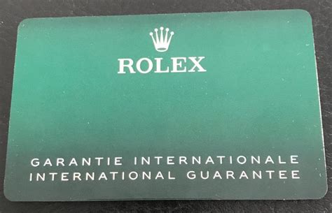 nouvelle carte de garantie rolex 2020|Les nouvelles cartes de garantie Rolex .